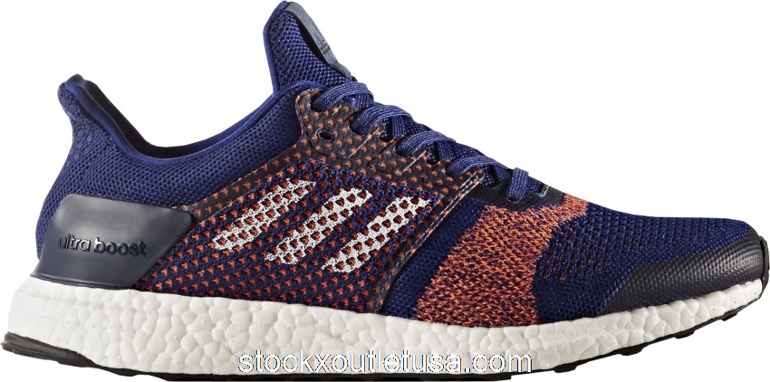 Outlet adidas Ultra Boost ST Blue Solar Orange BY1899