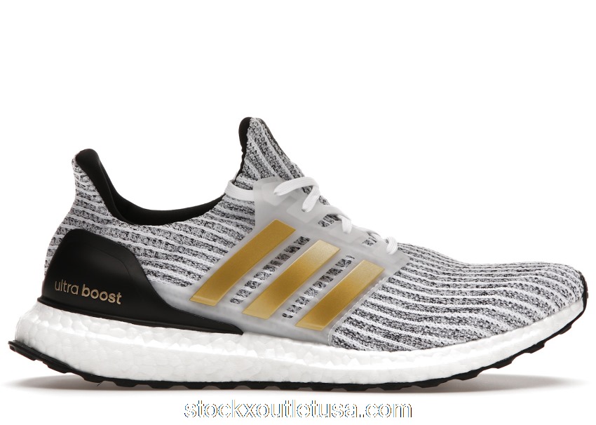 Outlet adidas Ultra Boost White Gold Metallic FZ4909