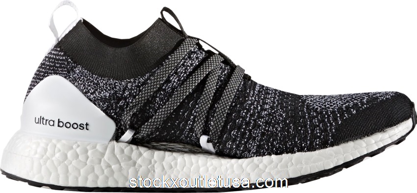 Outlet adidas Ultra Boost X Stella McCartney Black White (W) BB5512
