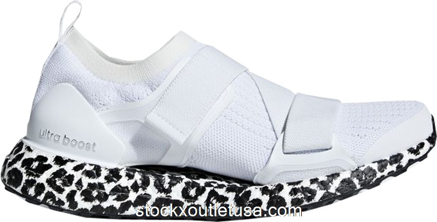 Outlet adidas Ultra Boost X Stella McCartney White Leopard (W) AC7548