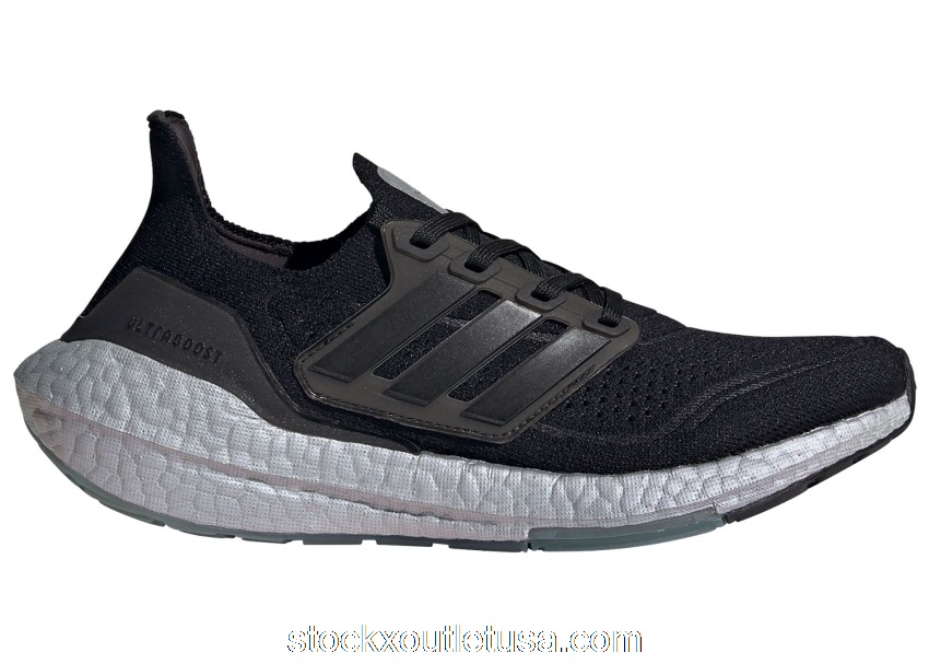 Outlet adidas UltraBoost 21 Core Black Blue Oxide (W) FY0405