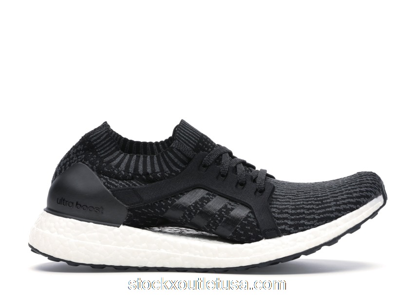 Outlet adidas Ultraboost X Black Dark Grey Heather-Onix (W) BB1696