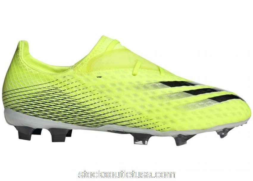 Outlet adidas X Ghosted.2 FG Volt Black FW6958
