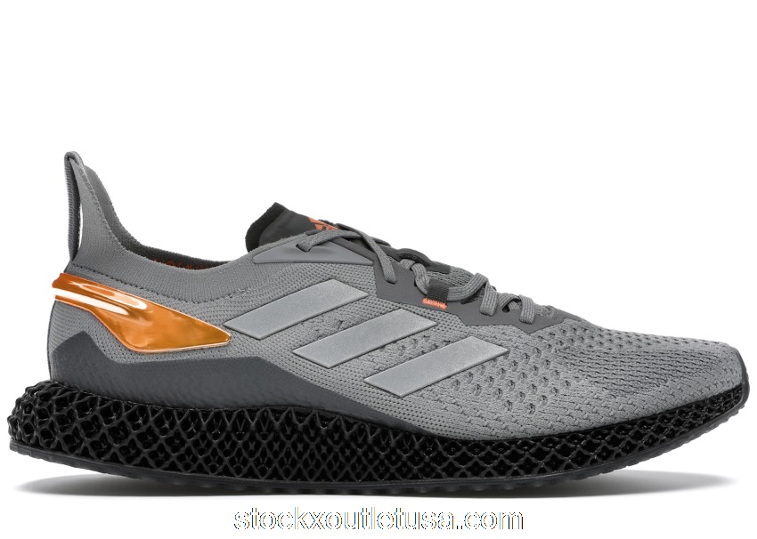 Outlet adidas X9000 4D Grey Three Signal Orange FW7091