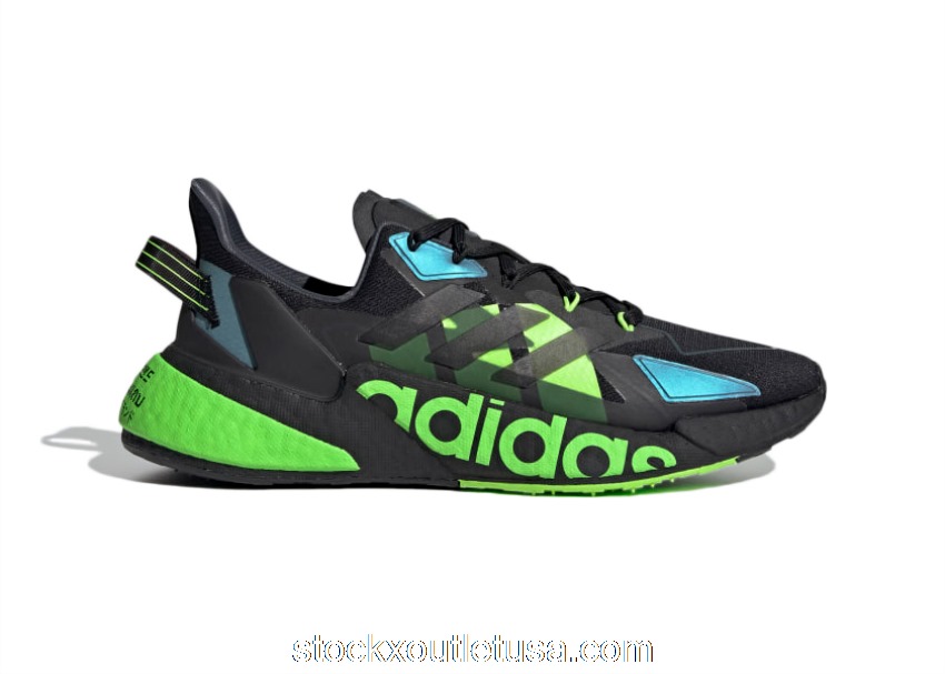 Outlet adidas X9000L4 Black Solar Green GY3071