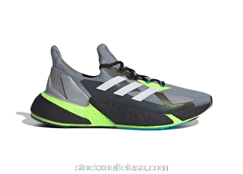 Outlet adidas X9000L4 Boost Cool Grey Volt FW8385