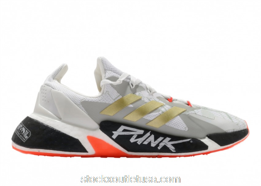 Outlet adidas X9000L4 Cyberpunk 2077 Crystal White Gold FY3143