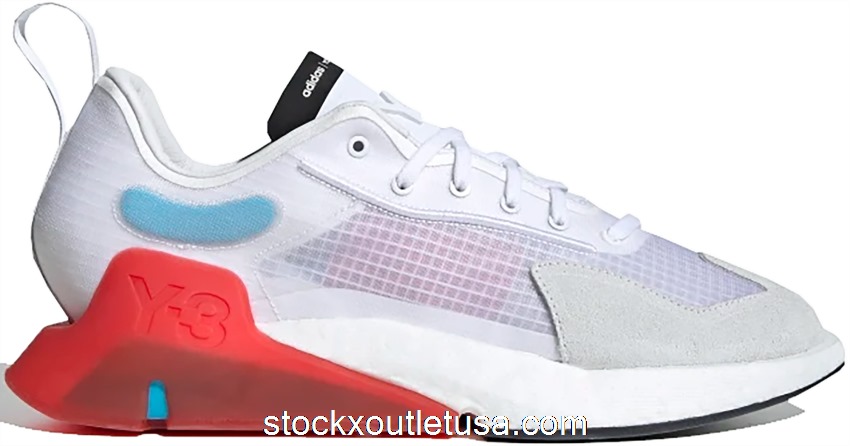 Outlet adidas Y-3 Orisan White Red Cyan FX1411