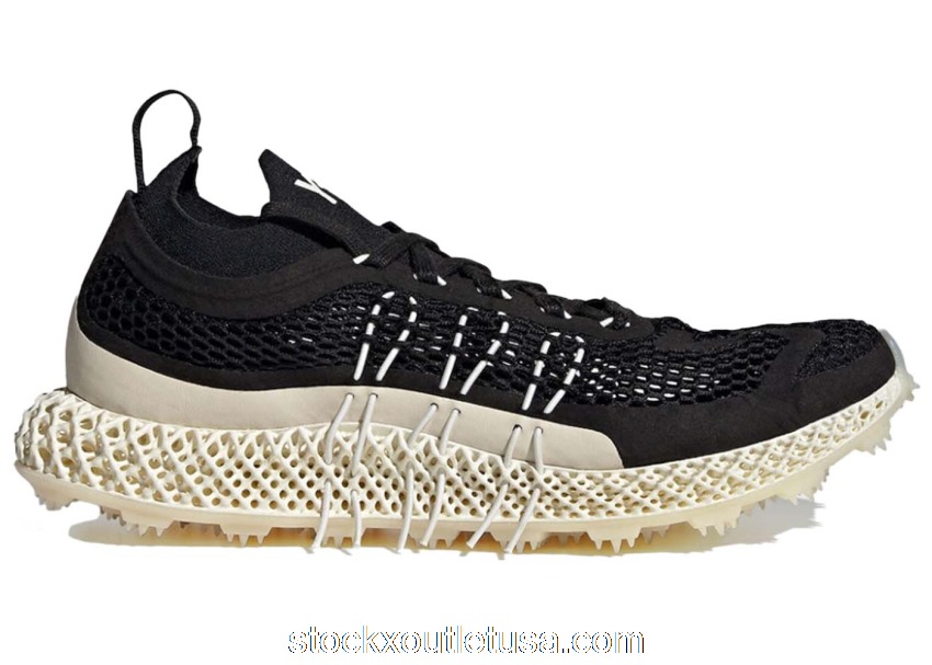 Outlet adidas Y-3 Runner 4D Core Black White GX1091