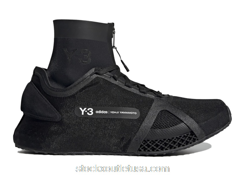 Outlet adidas Y-3 Runner 4D IOW Black GZ9141