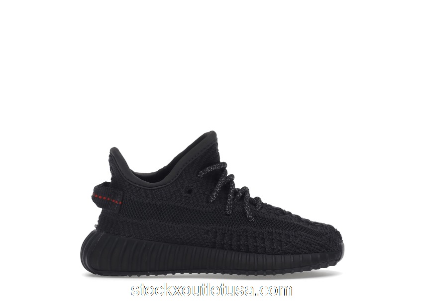 Outlet adidas Yeezy Boost 350 V2 Black (Infant) (Non-Reflective) FU9011