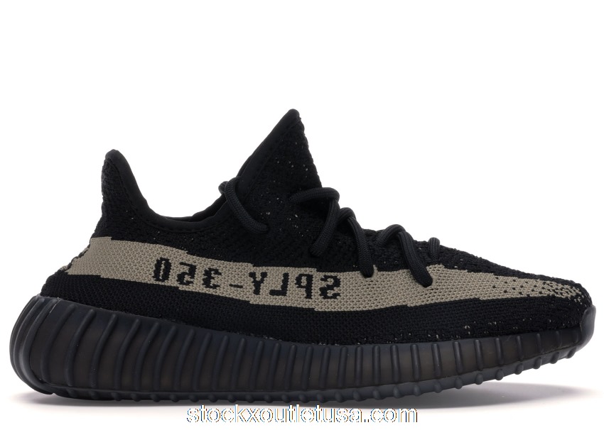 Outlet adidas Yeezy Boost 350 V2 Core Black Green BY9611