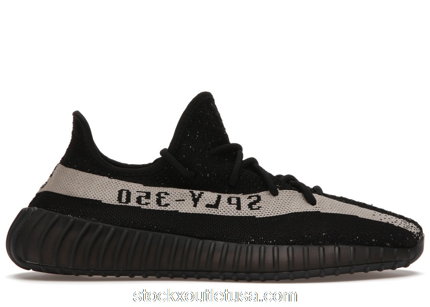 Outlet adidas Yeezy Boost 350 V2 Core Black White BY1604