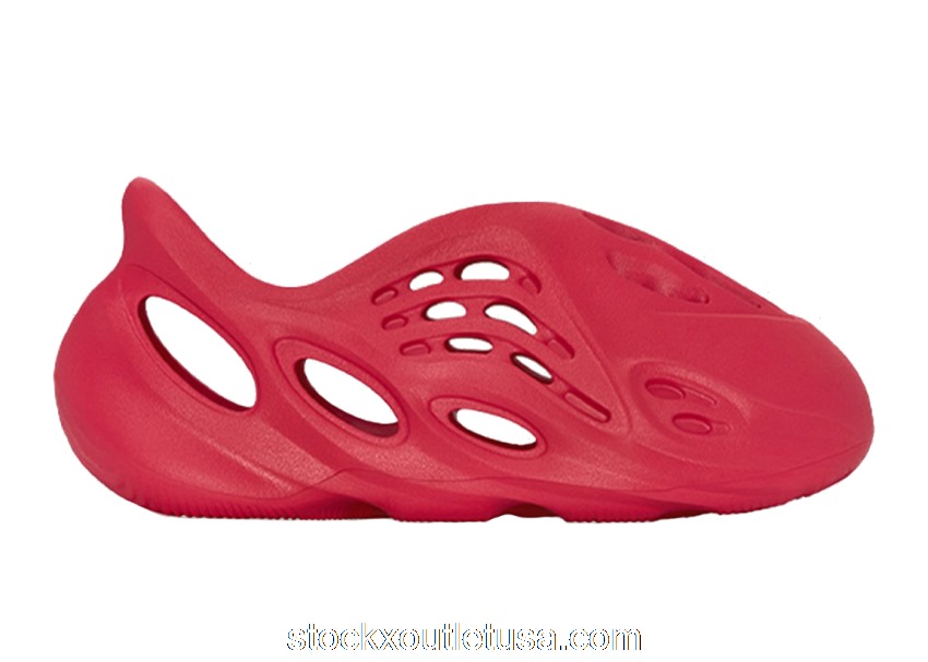 Outlet adidas Yeezy Foam RNNR Vermillion (Kids) GX1136