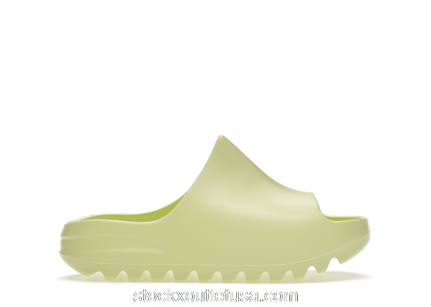 Outlet adidas Yeezy Slide Glow Green (Kids) GX6139