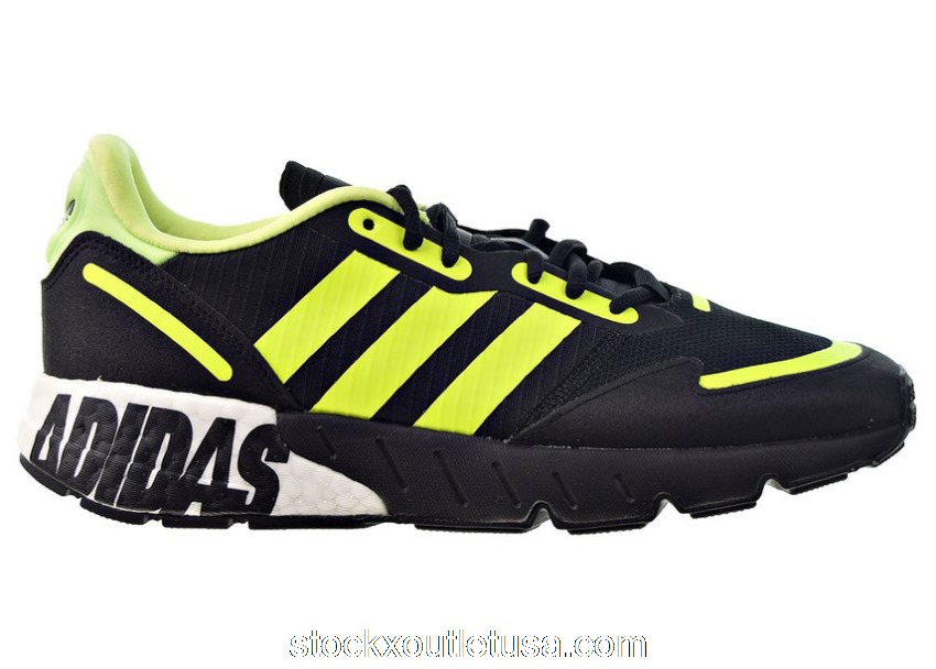 Outlet adidas ZX 1K Boost Black Solar Yellow FY3632