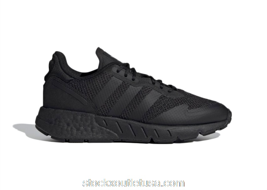 Outlet adidas ZX 1K Boost Triple Black (Kids) G58921