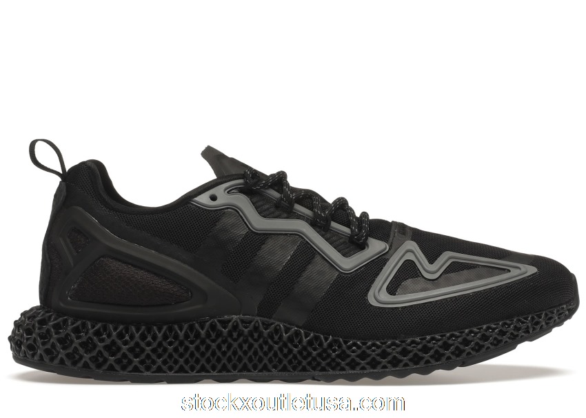 Outlet adidas ZX 2K 4D Triple Core Black FZ3561