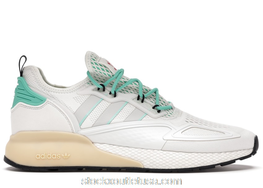 Outlet adidas ZX 2K Boost Grey One Hi-Res Green FX4172