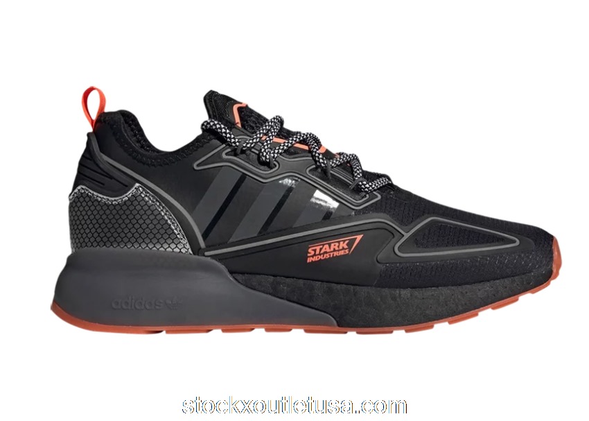 Outlet adidas ZX 2K Boost Marvel Stark Industries Black H02560