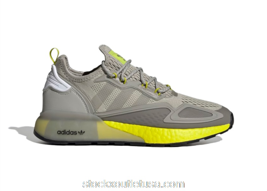 Outlet adidas ZX 2K Boost Metal Grey Acid Buzz FY2002