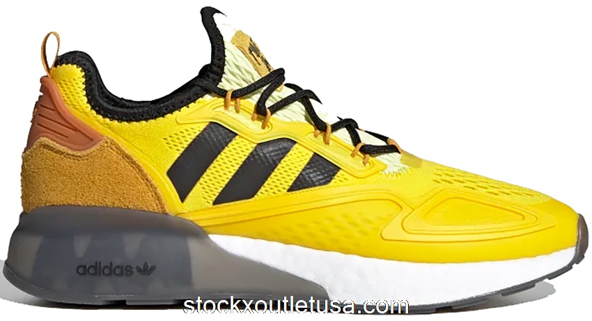 Outlet adidas ZX 2K Boost Ninja Time In Yellow FZ1882