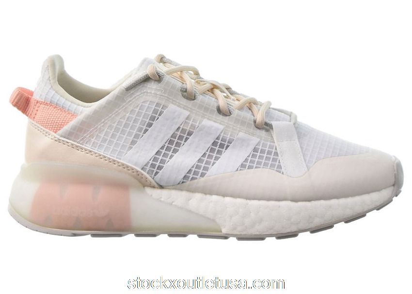 Outlet adidas ZX 2K Boost Pure Core White Grey One (W) G55514