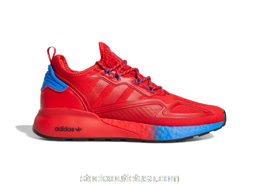 Outlet adidas ZX 2K Boost Red Blue Gradient FZ0994
