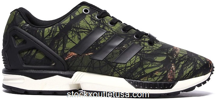 Outlet adidas ZX Flux Deep Forest Camo B34139