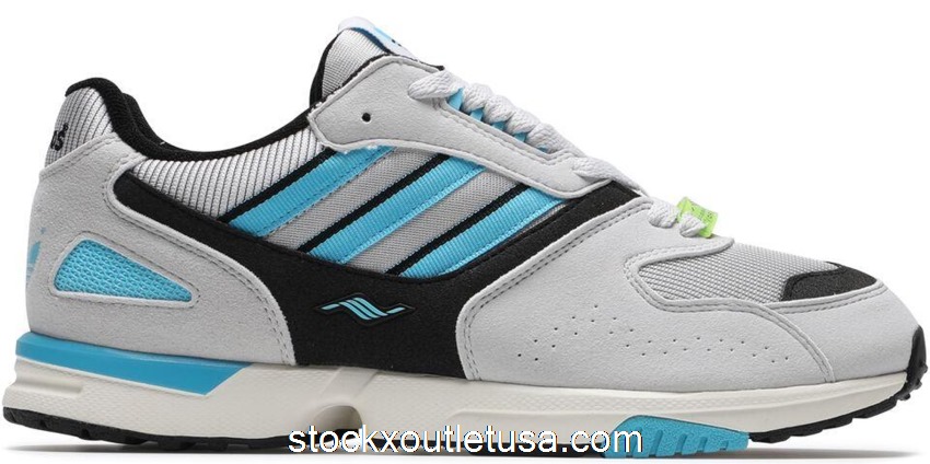 Outlet adidas ZX4000 OG Grey One Bright Cyan D97734