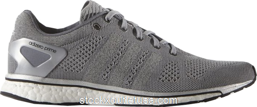 Outlet adidas adiZero Prime Boost Grey White AQ5238