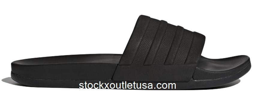 Outlet adidas adilette Cloudfoam Plus Triple Black S82137
